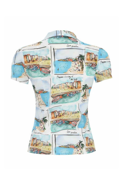 ZIP THRU SHIRT - 25113DC
