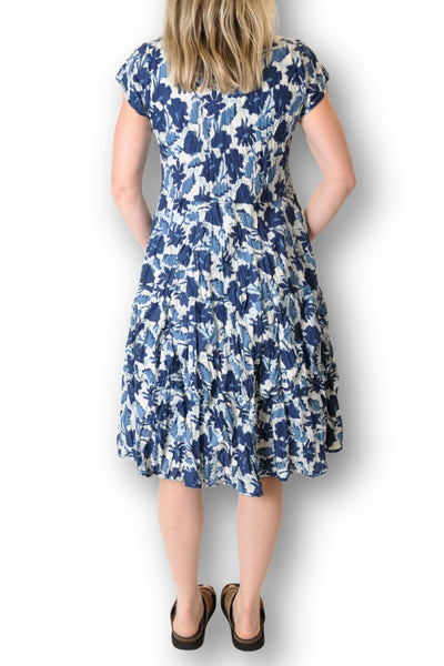 CAP SLV DRESS - JADE-500