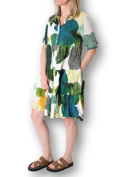 BUTTON THRU DRESS - JULY-5AK