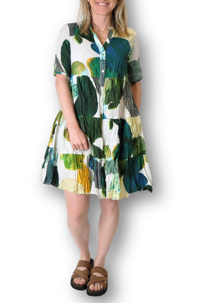 BUTTON THRU DRESS - JULY-5AK