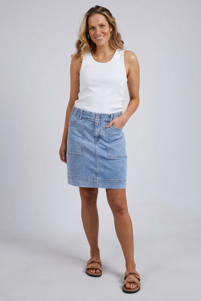 ATLAS DENIM SKIRT - 81D1211