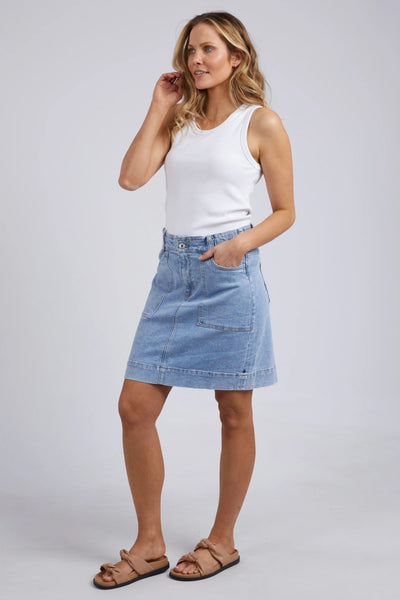 ATLAS DENIM SKIRT - 81D1211