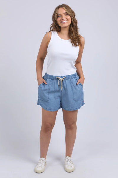 ELLIOT CHAMBRAY SHORT - 8168054