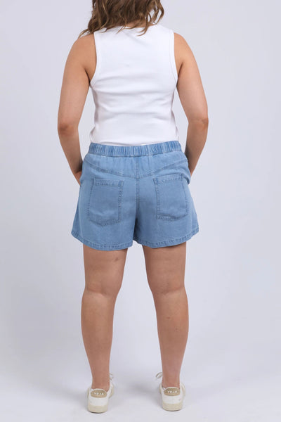ELLIOT CHAMBRAY SHORT - 8168054