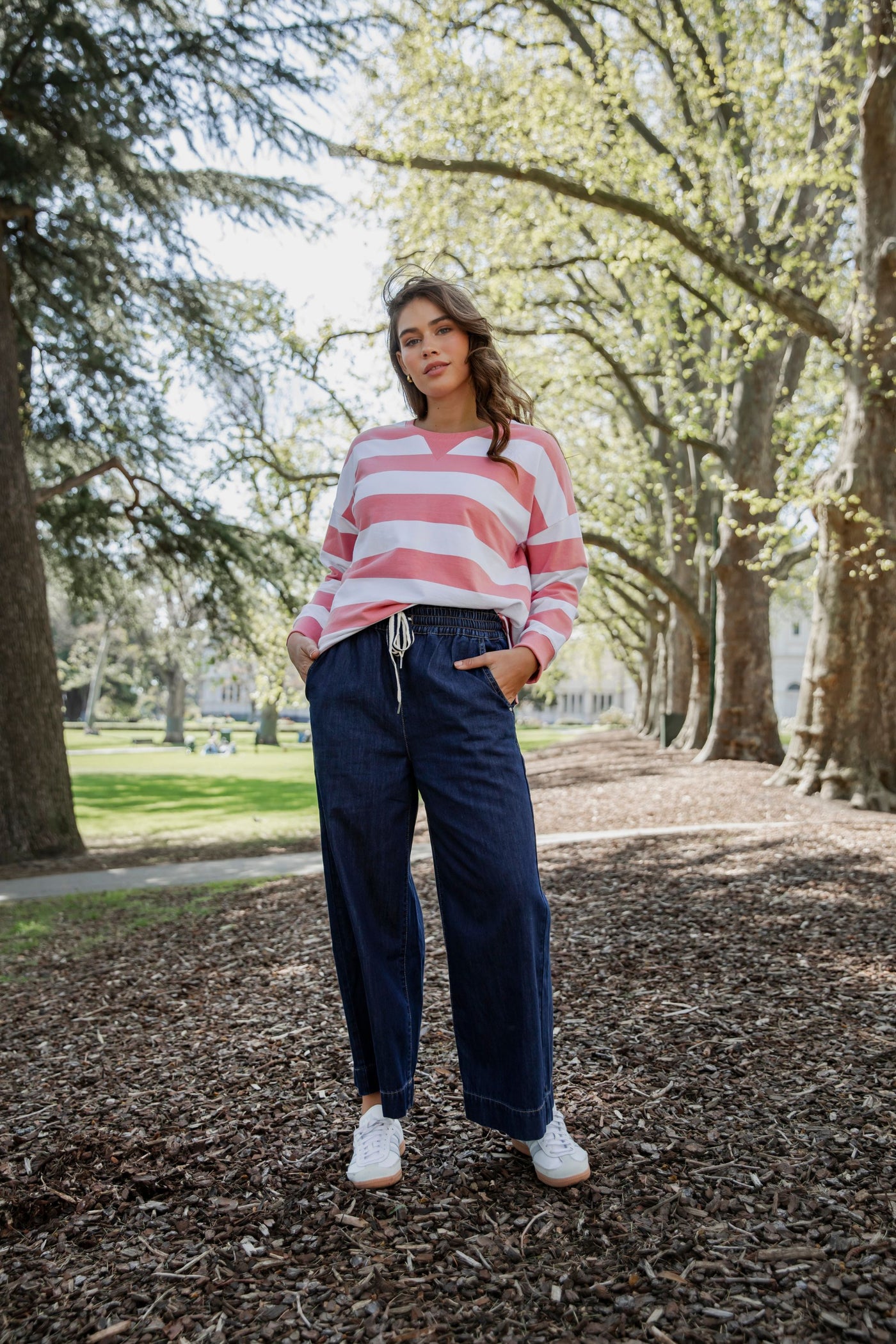 GRETA WIDE LEG PANT - 81D1266