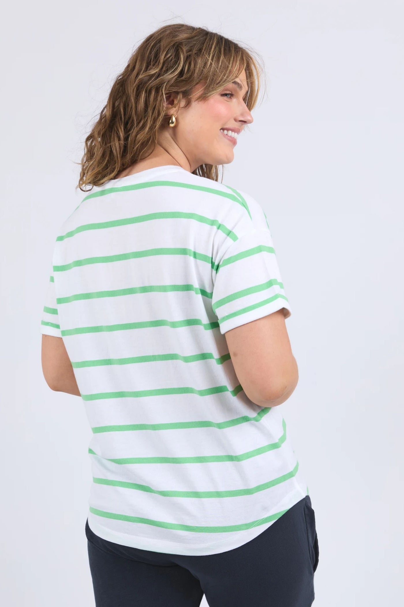 HALLI TEE - STRIPE - 81X4453