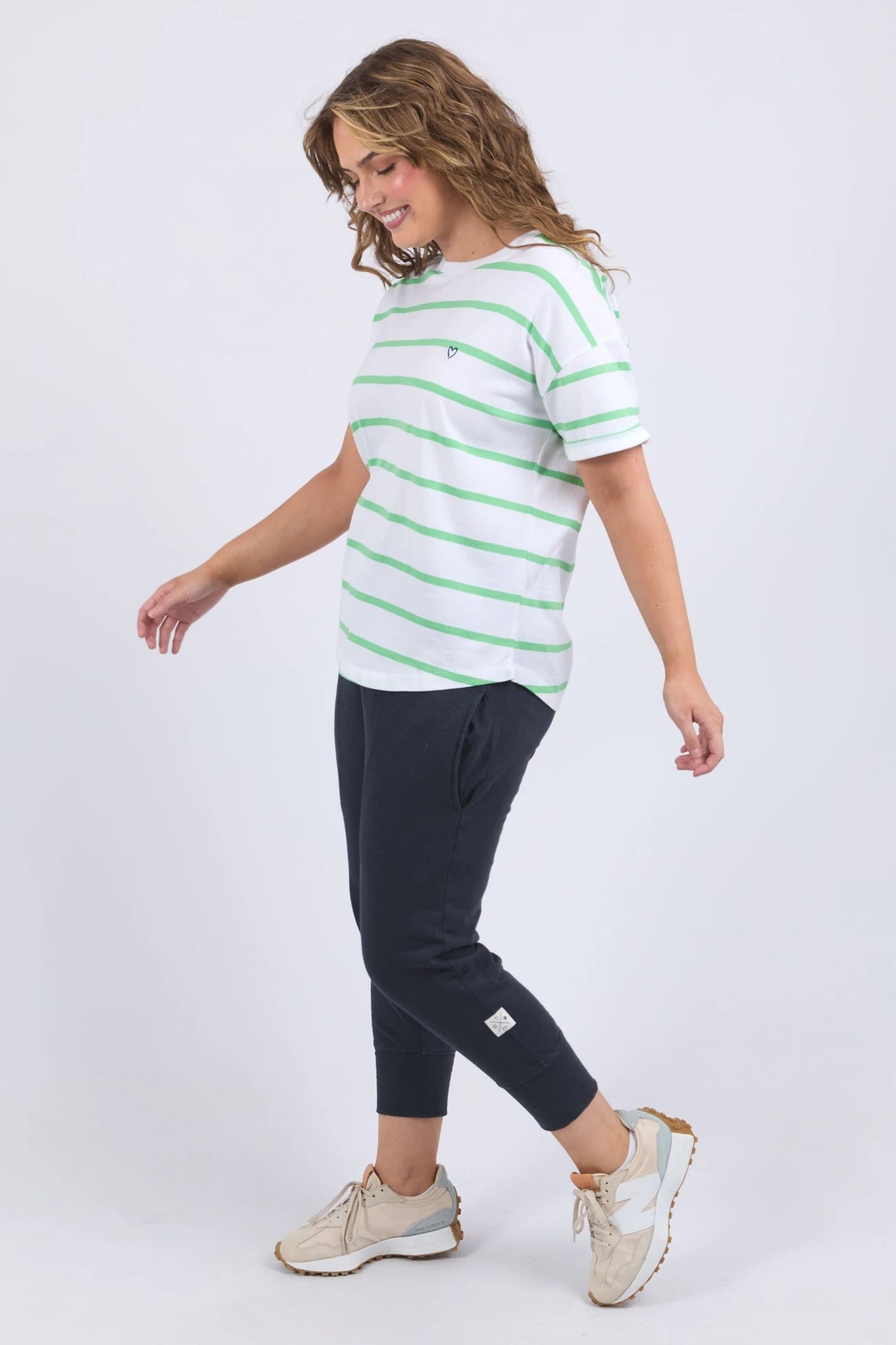 HALLI TEE - STRIPE - 81X4453