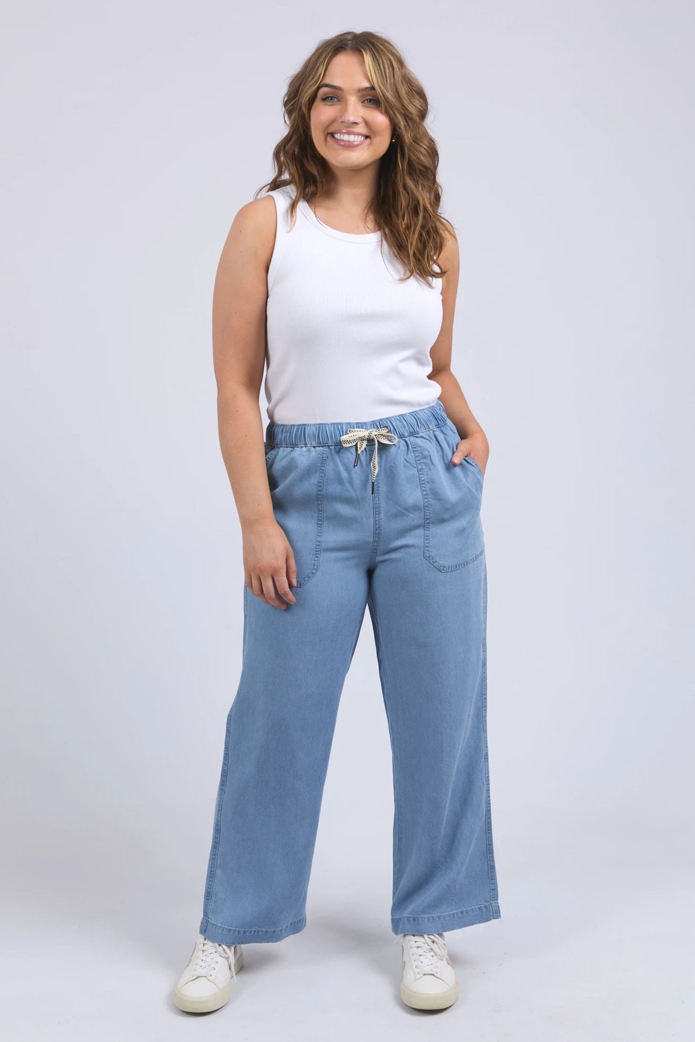 PAYTON CHAMBRAY PANT - 8168052