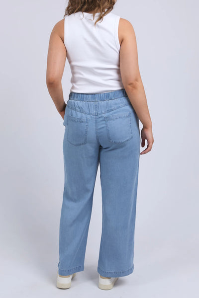 PAYTON CHAMBRAY PANT - 8168052