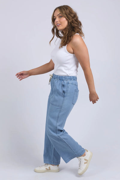 PAYTON CHAMBRAY PANT - 8168052