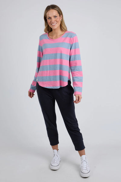 SPRITZ STRIPE L/S TEE - 81X4418