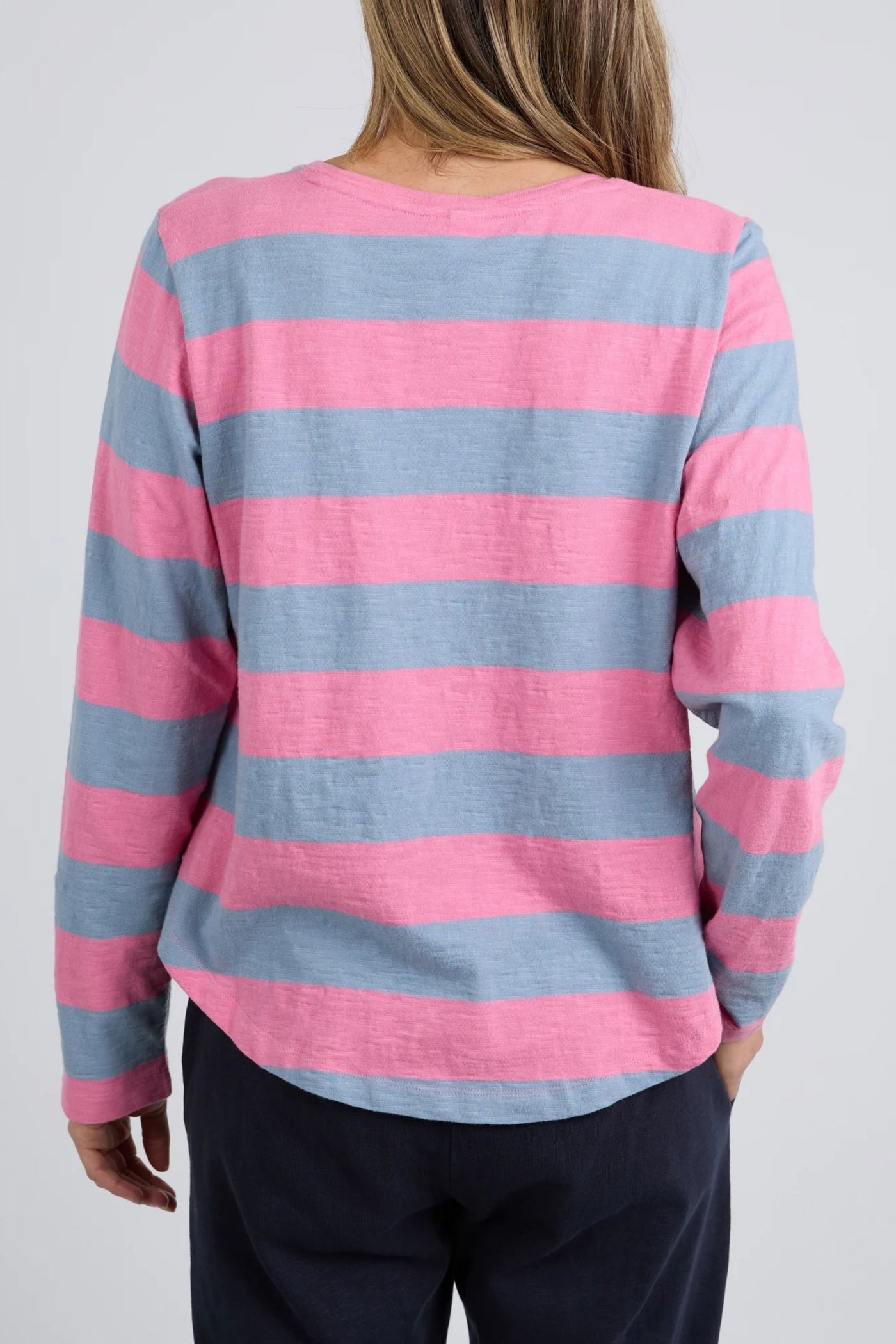 SPRITZ STRIPE L/S TEE - 81X4418