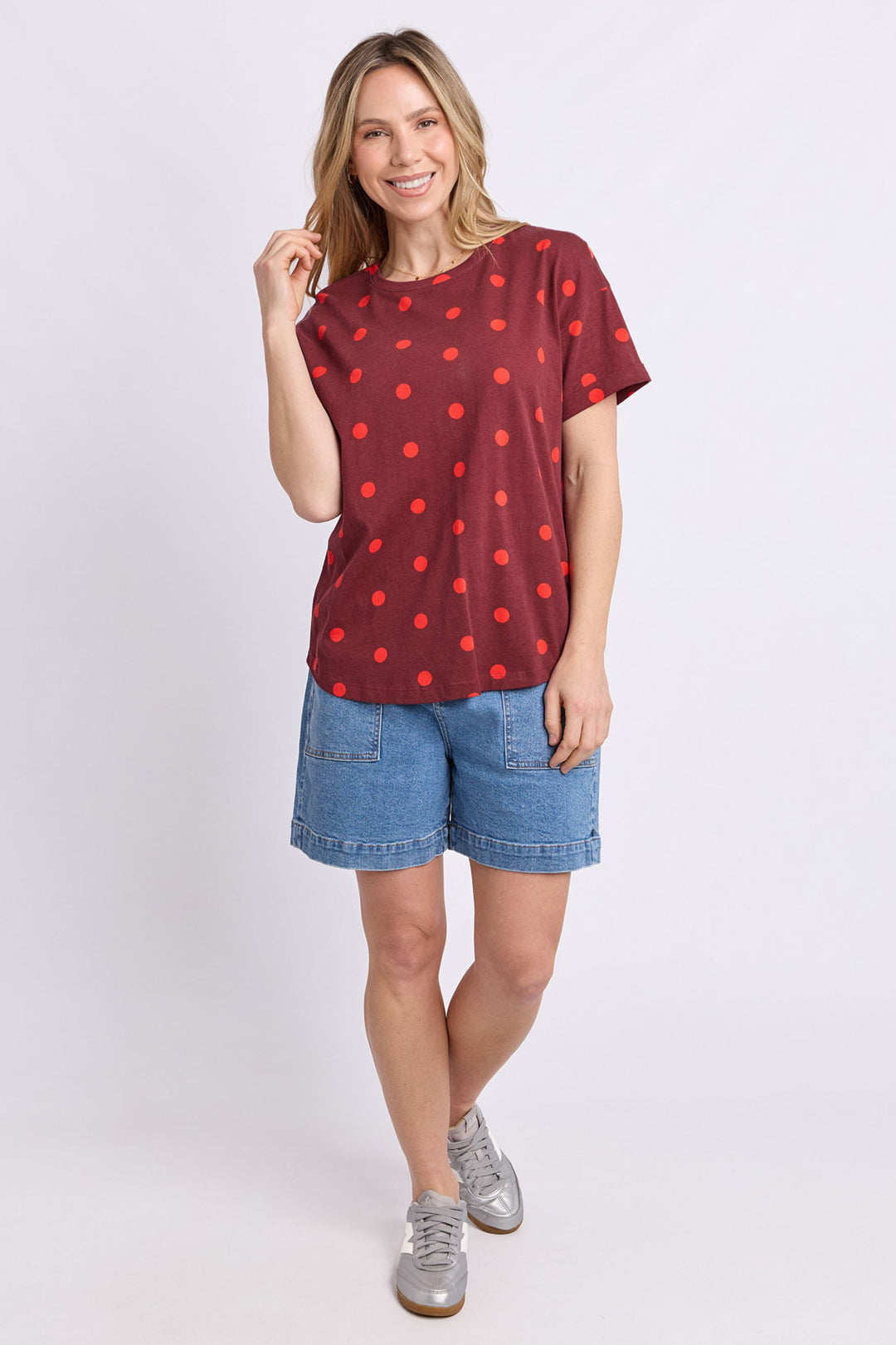MADDY SPOT TEE - 8188093