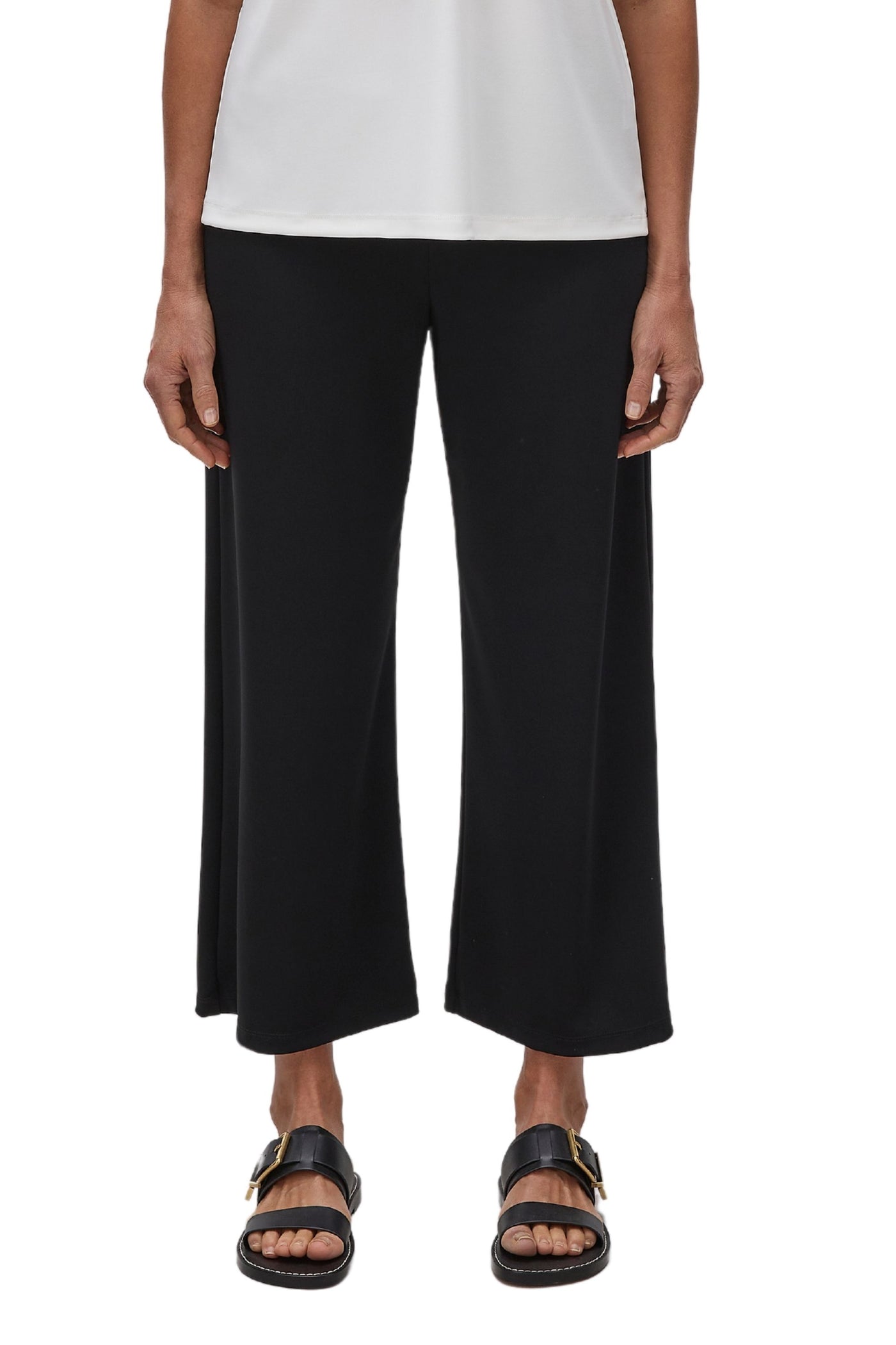 CROP PALAZZO PANT - F0071817