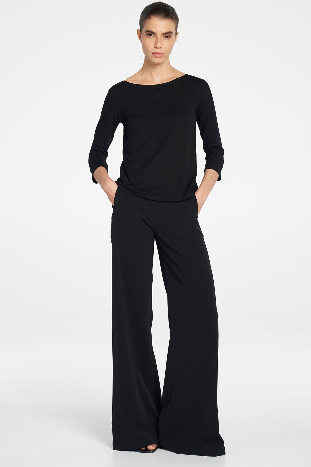 RELAXED BOAT NECK - F012630
