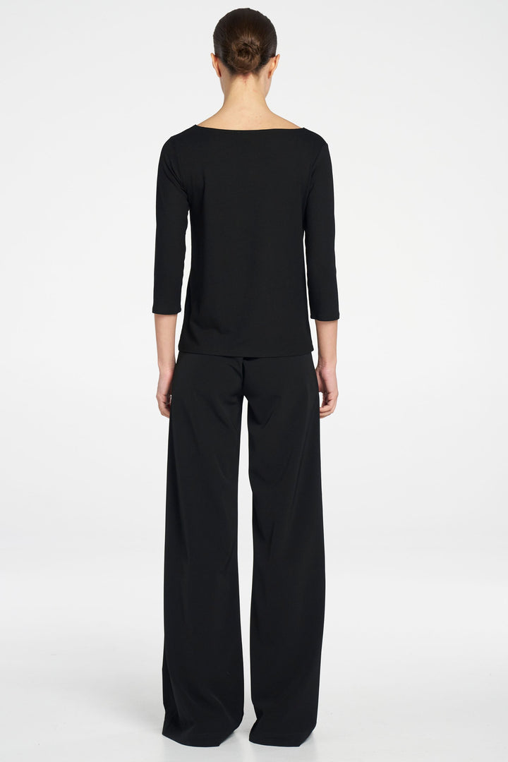 RELAXED BOAT NECK - F012630