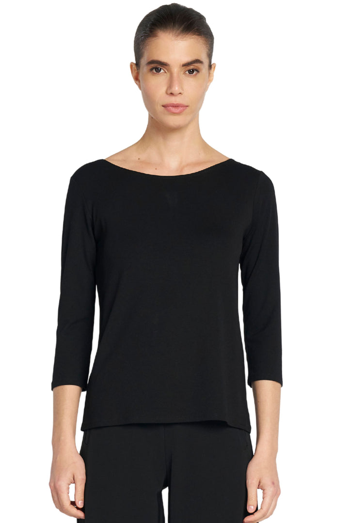 RELAXED BOAT NECK - F012630