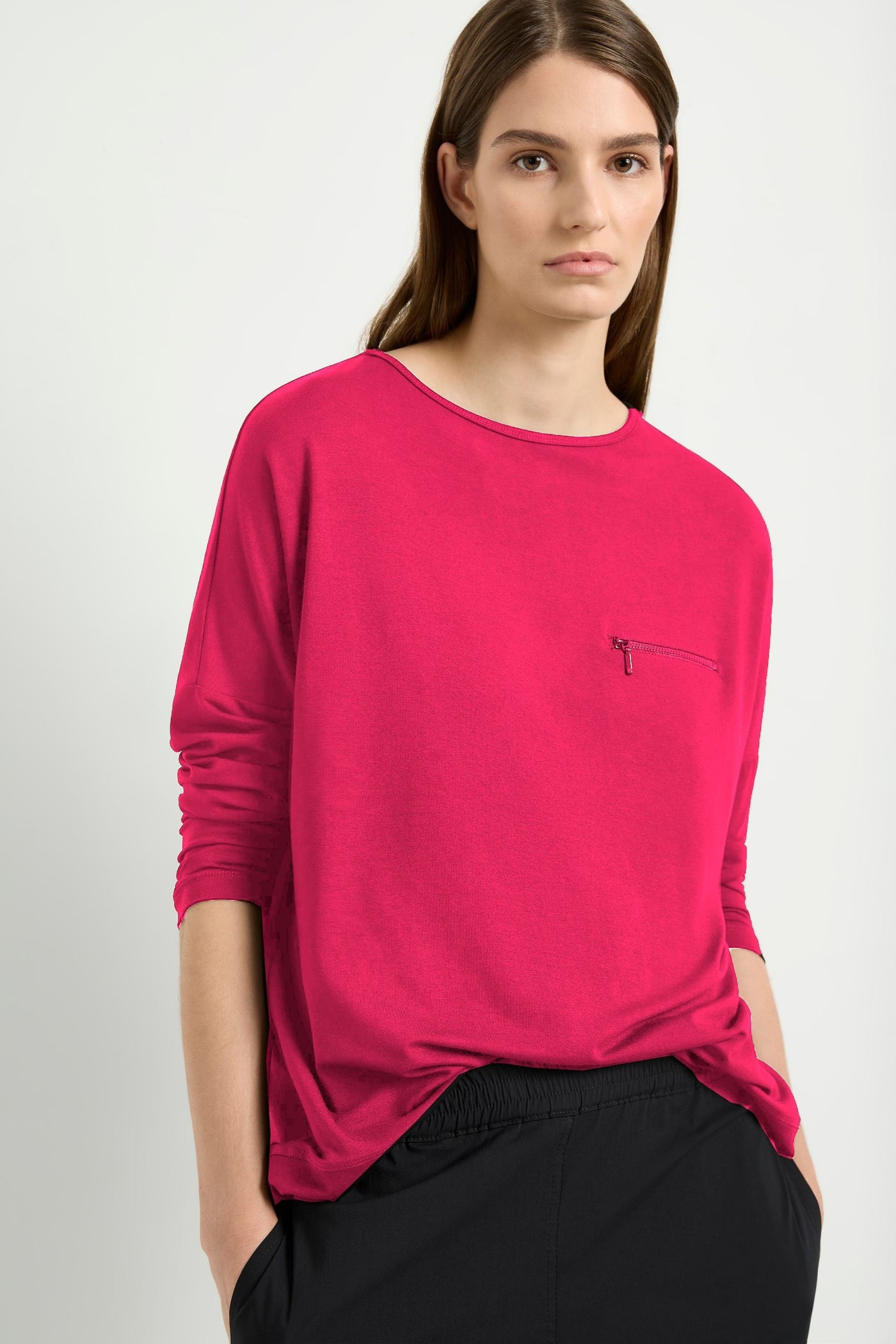 ZIP POCKET SWEATER - F012926