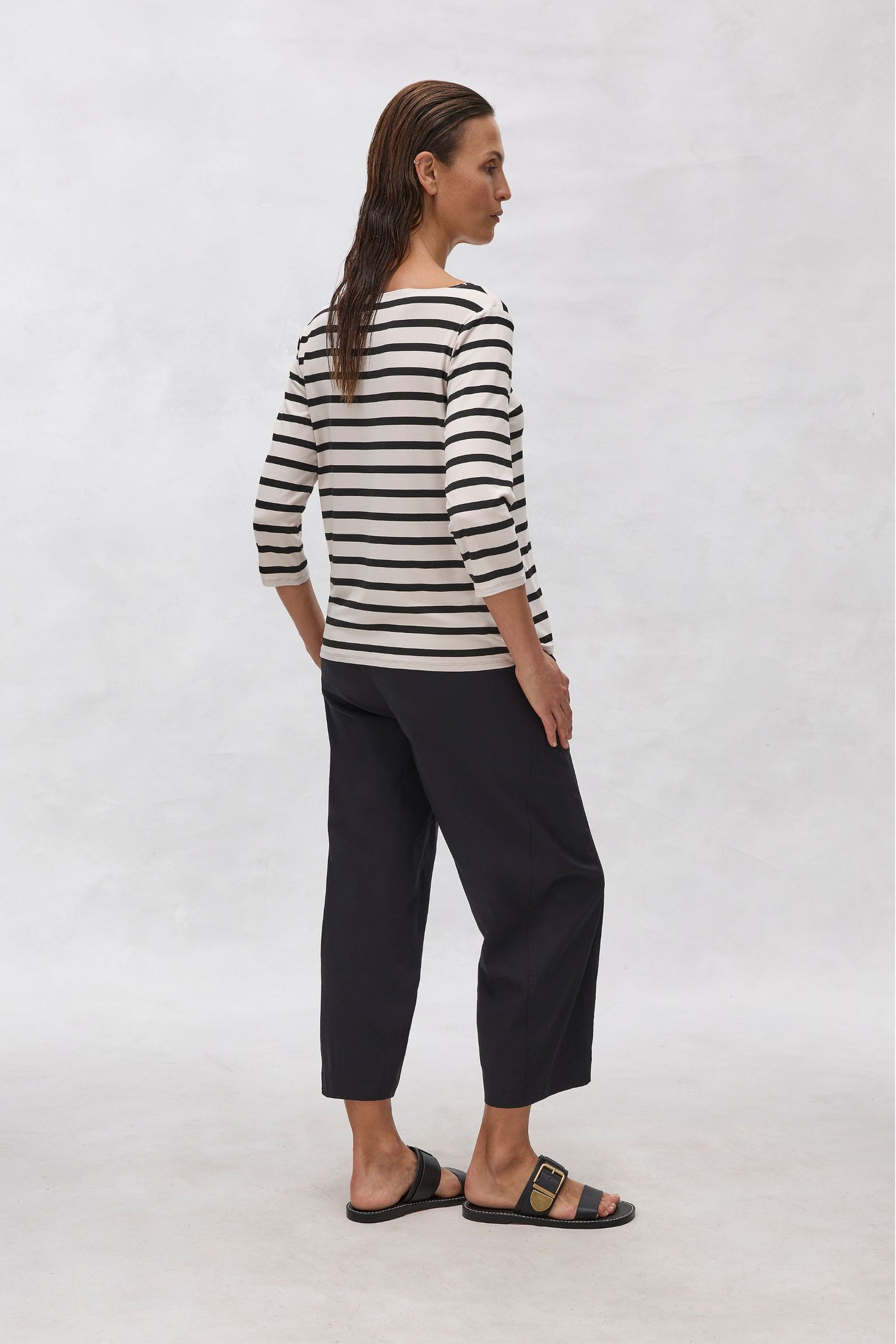 RELAXED BOAT NECK - F5322630