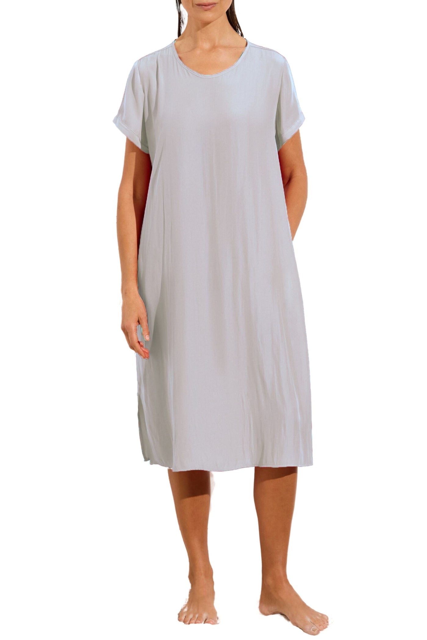TRANSIT T DRESS - F673203 8 / PLATINUM DRESS
