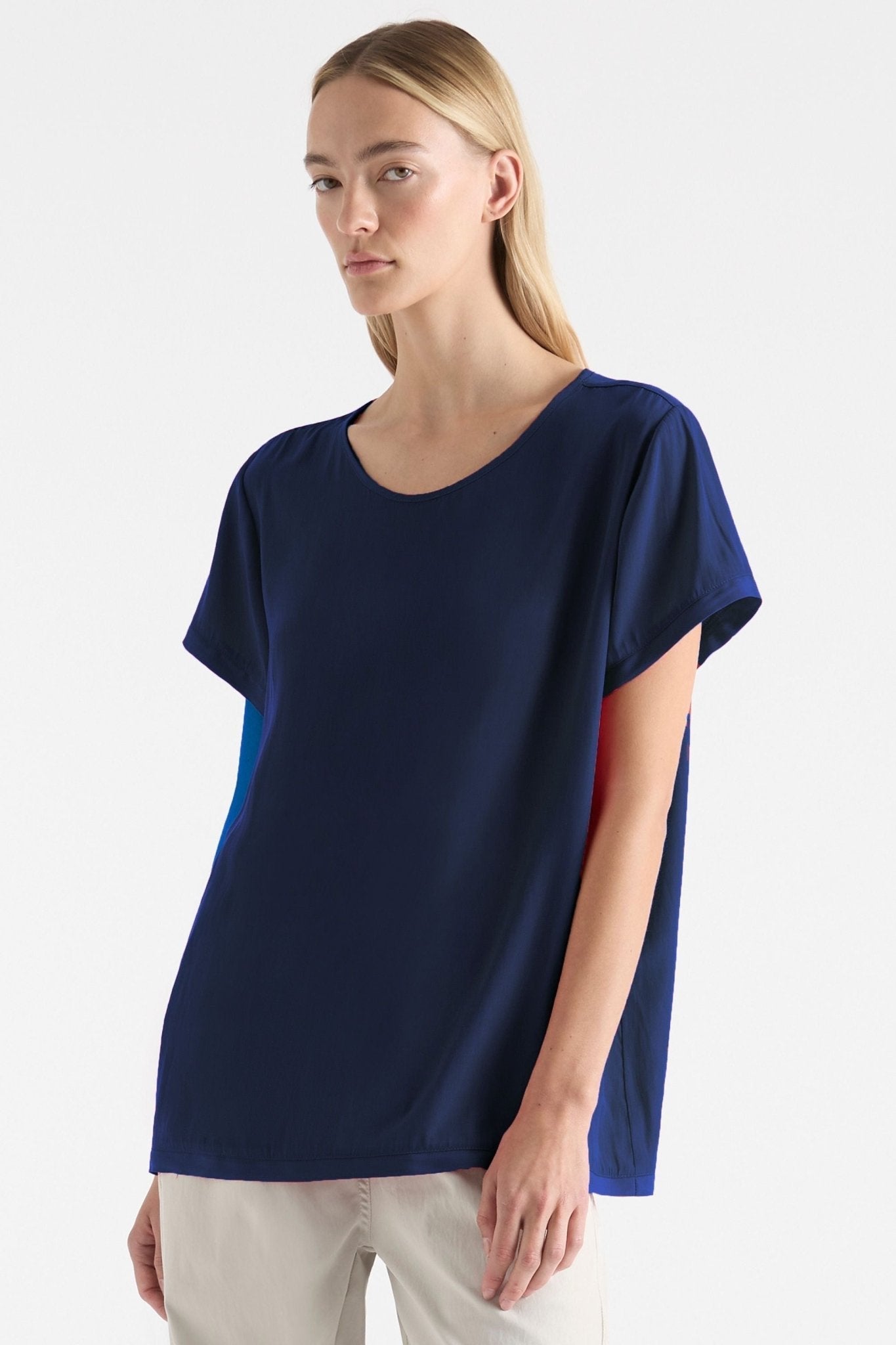 TRANSIT T F672203 8 / DENIM TOP