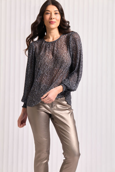 PLEATS TO MEET YOU BLOUSE - FO8133