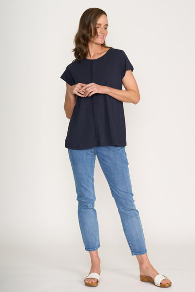 FRILL FACTOR TEE - FO8172