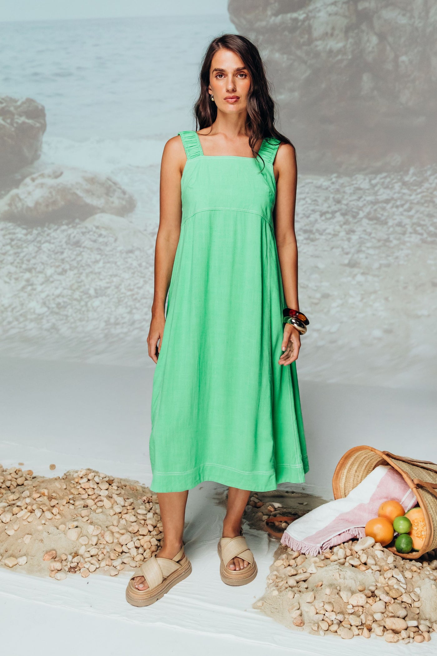 SAGE DRESS - 5522022