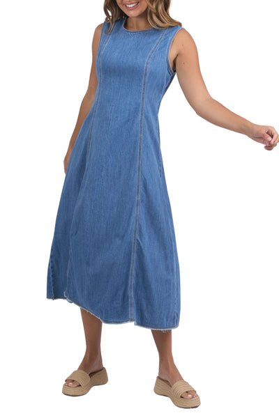 SOLENE DENIM DRESS - 55D0220