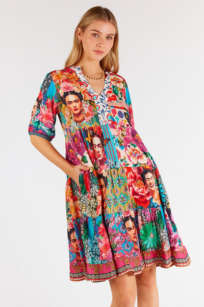 FRIDA TIERED DRESS