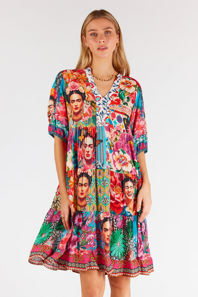 FRIDA TIERED DRESS