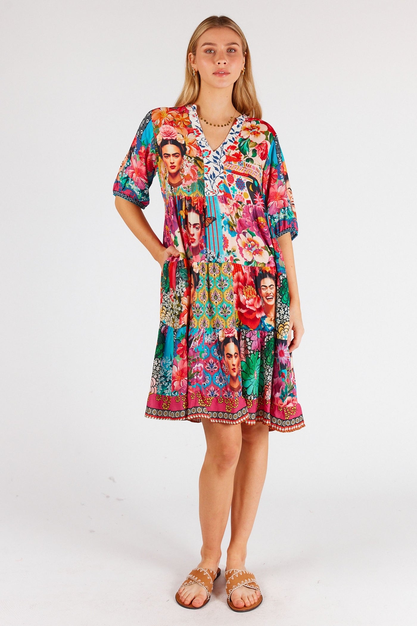 FRIDA TIERED DRESS