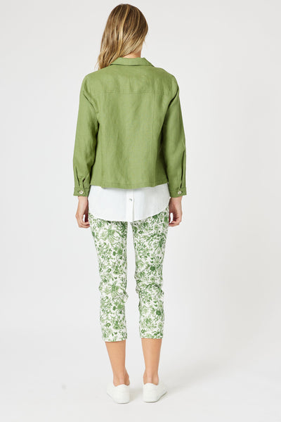 DANIELLE LINEN JACKET - 37285GS
