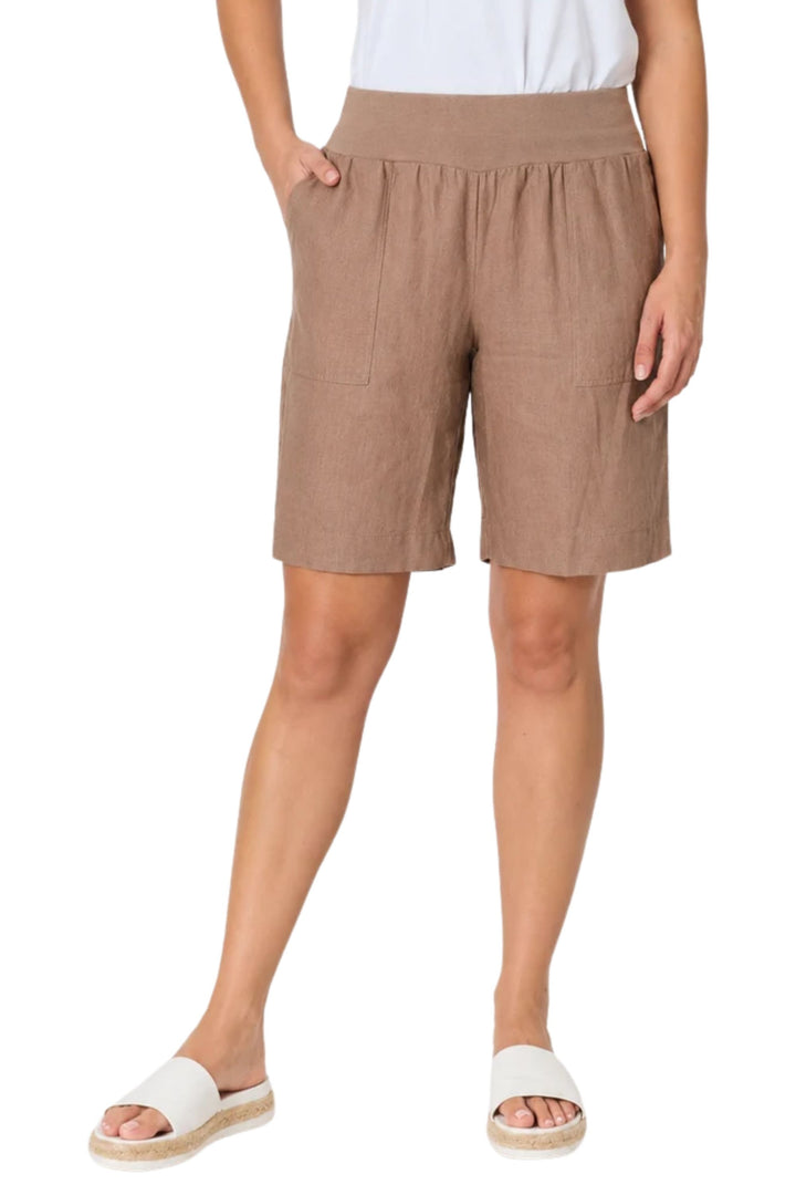 JORDAN LINEN SHORT - 43853GS