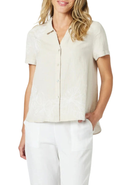 LINO EMBROIDERED SHIRT - 48168GS