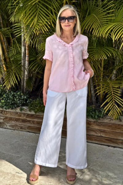 LINO WIDE LEG PANT - 47775GS
