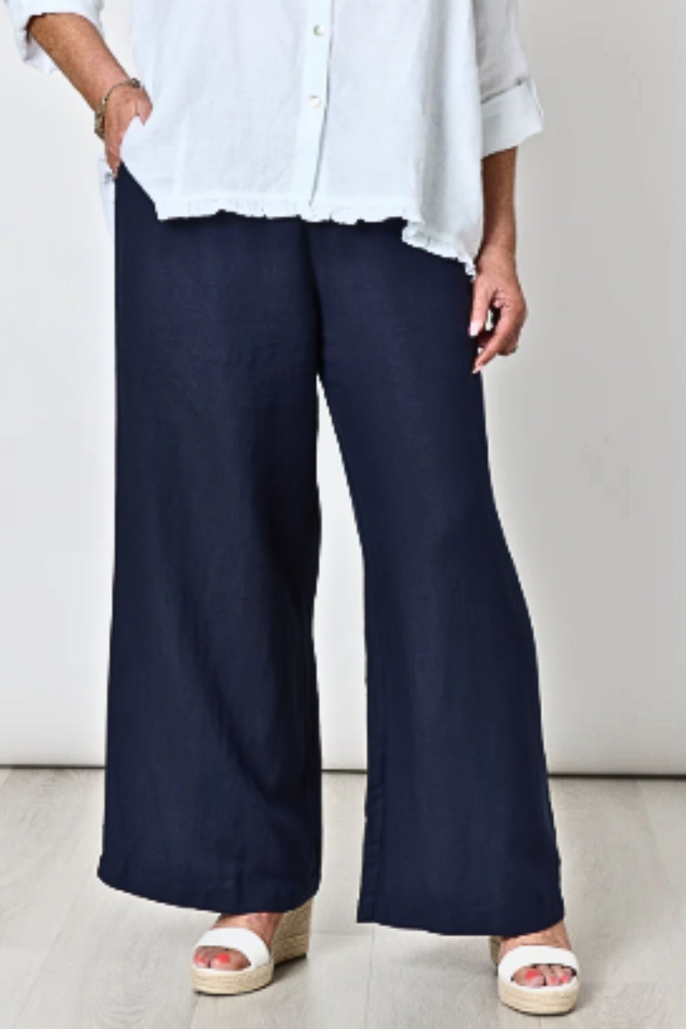 LINO WIDE LEG PANT - 47775GS