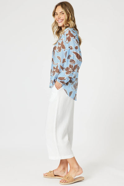 LINO WIDE LEG PANT - 47775GS