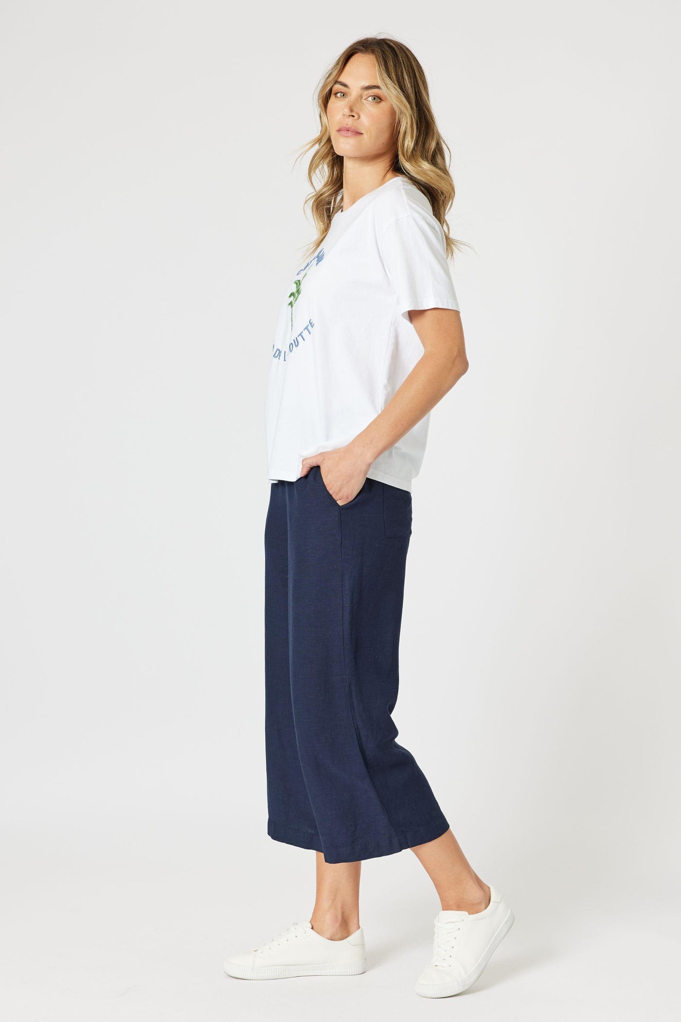 LINO WIDE LEG PANT - 47775GS
