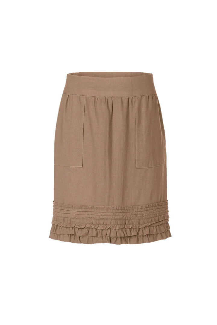 RUFFLE HEM SKIRT - 37383GS