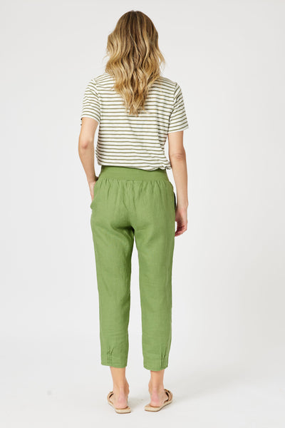 SARAH LINEN PANT - 19393GS