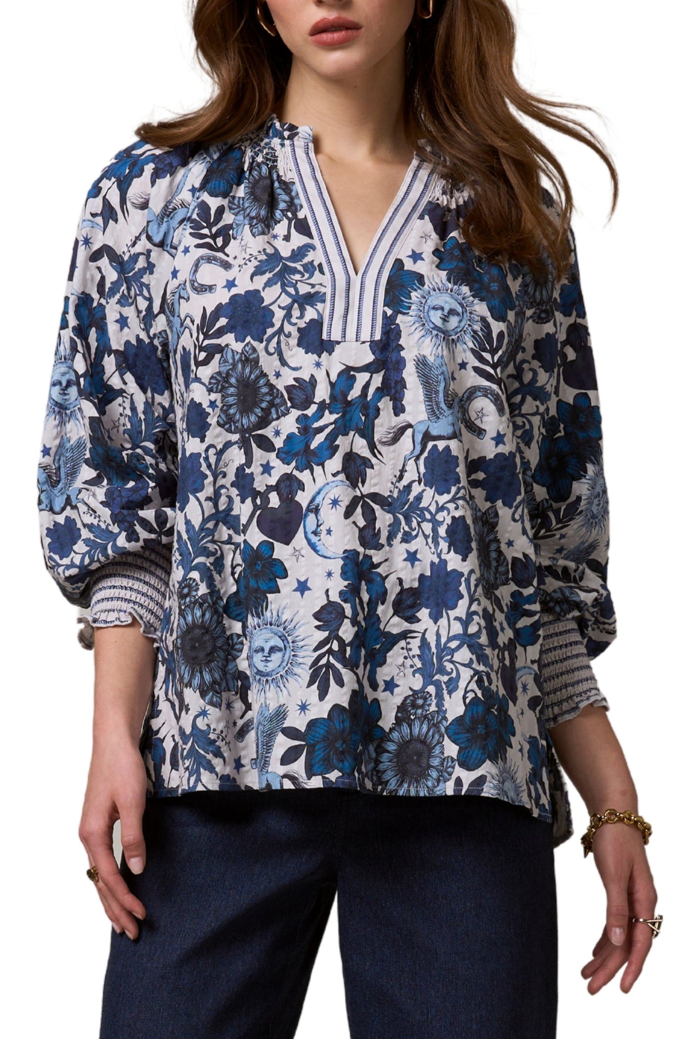 GREENWICH BLOUSE - LS2901G