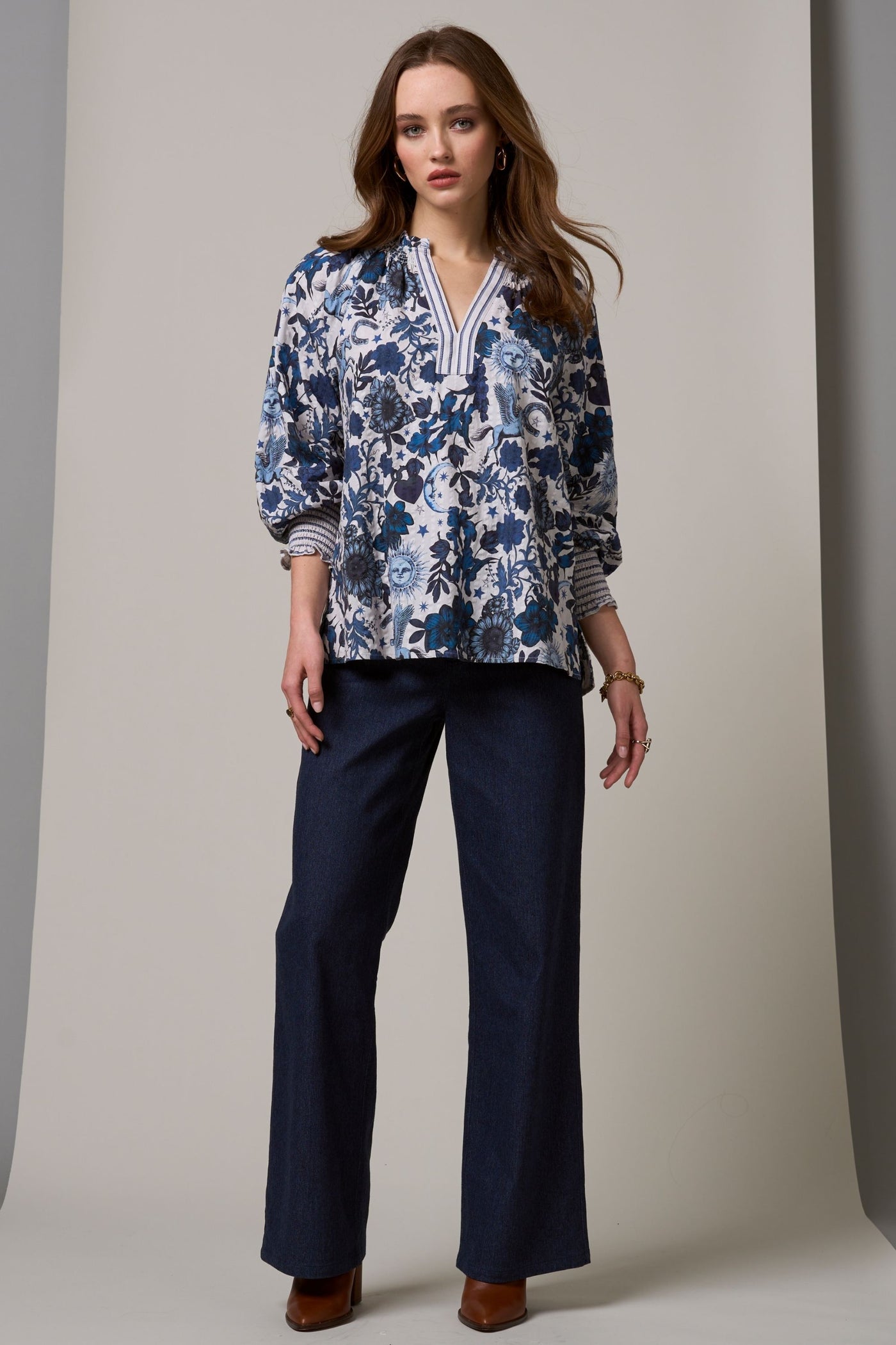 GREENWICH BLOUSE - LS2901G