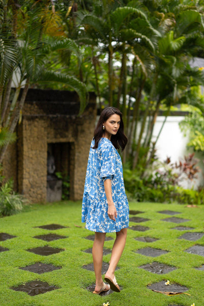 FLEUR SMOCK DRESS - HS25103