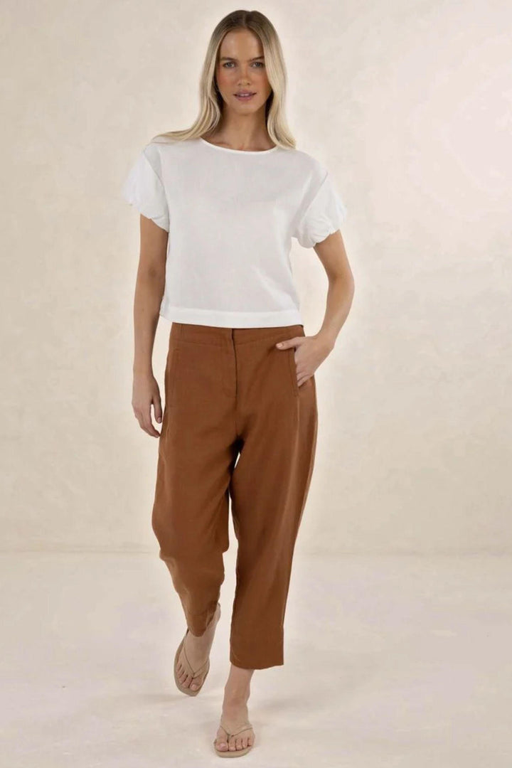 HUXE LINEN PANT - HS26213