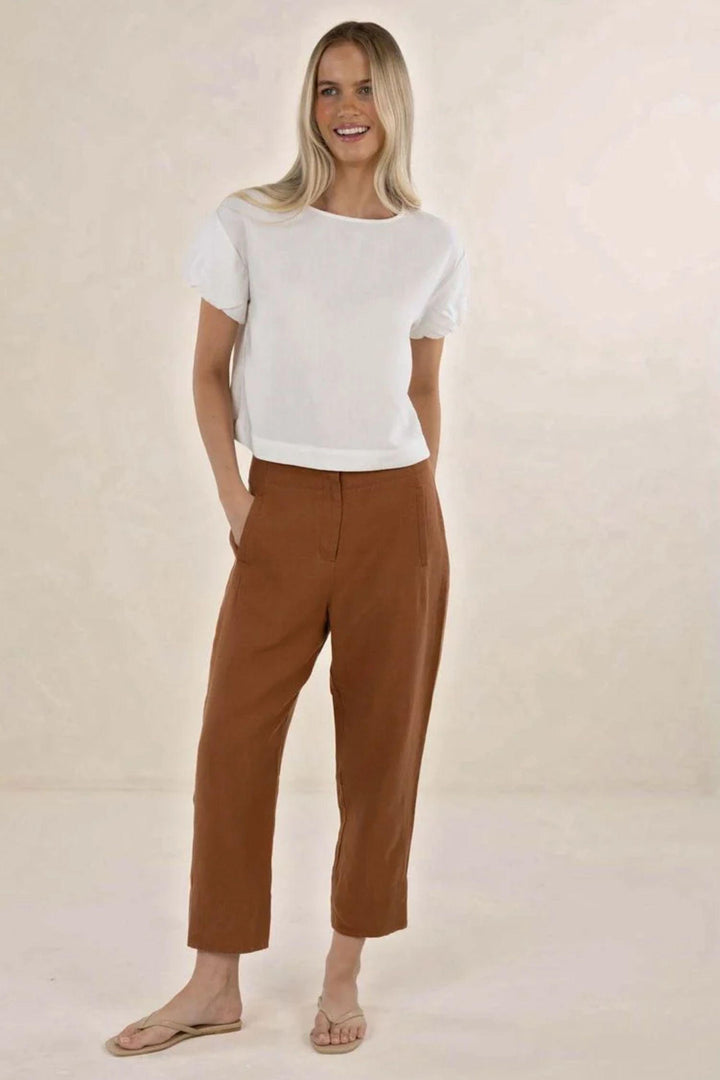 HUXE LINEN PANT - HS26213