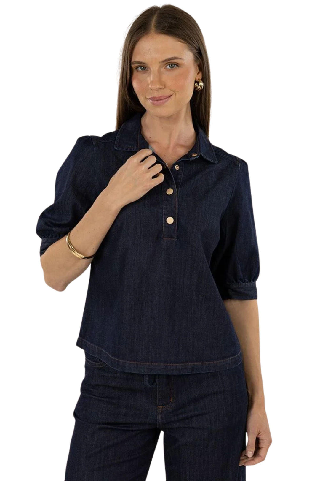 IVY DENIM SHIRT - HS26501D