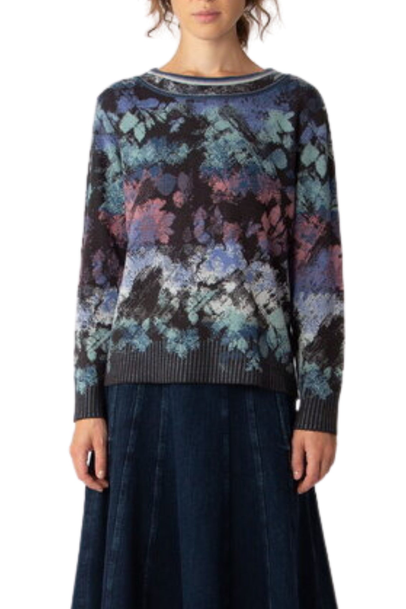 JACQUARD PULLOVER - 242737