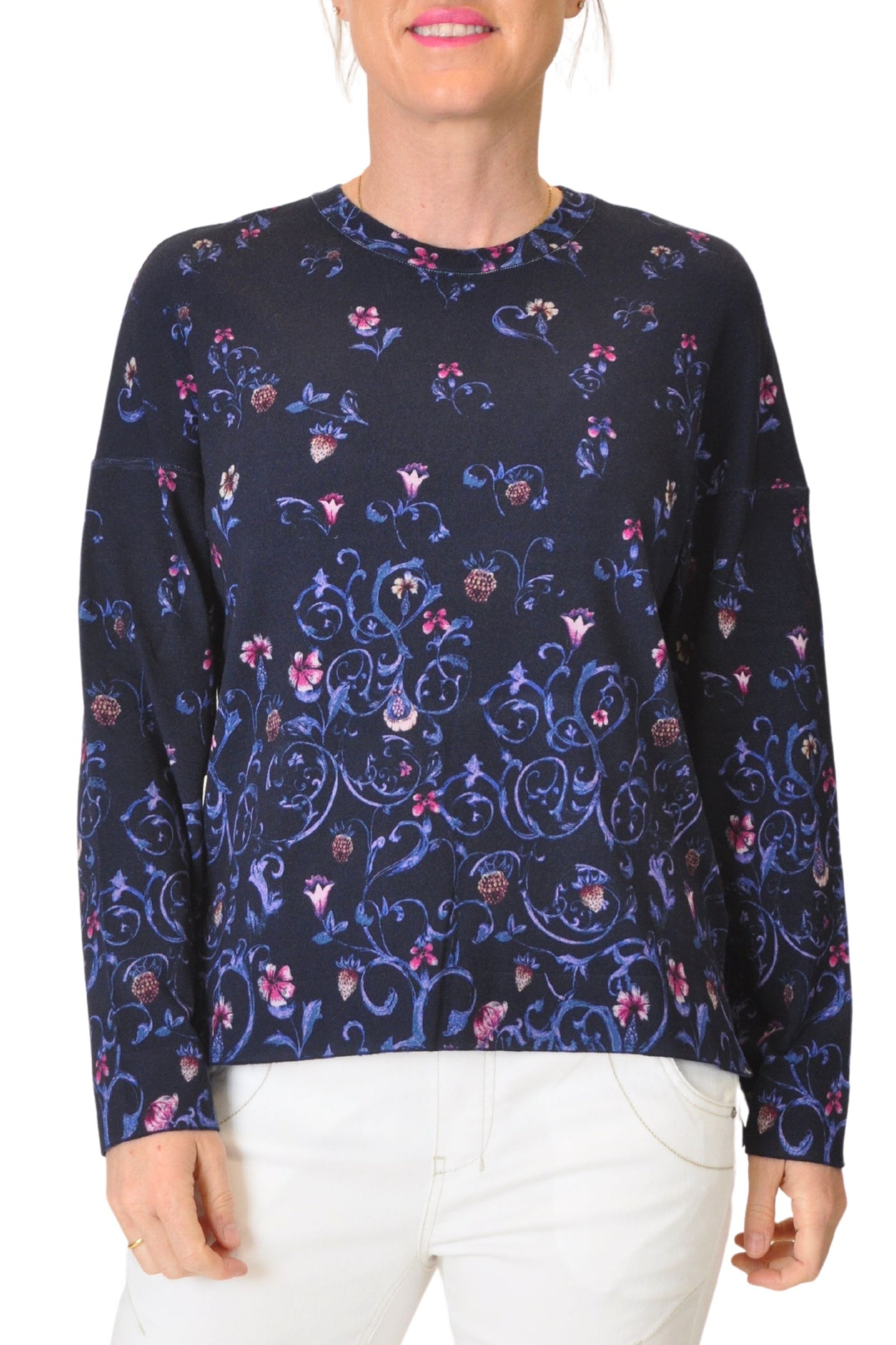 PRINTED PULLOVER - 242534