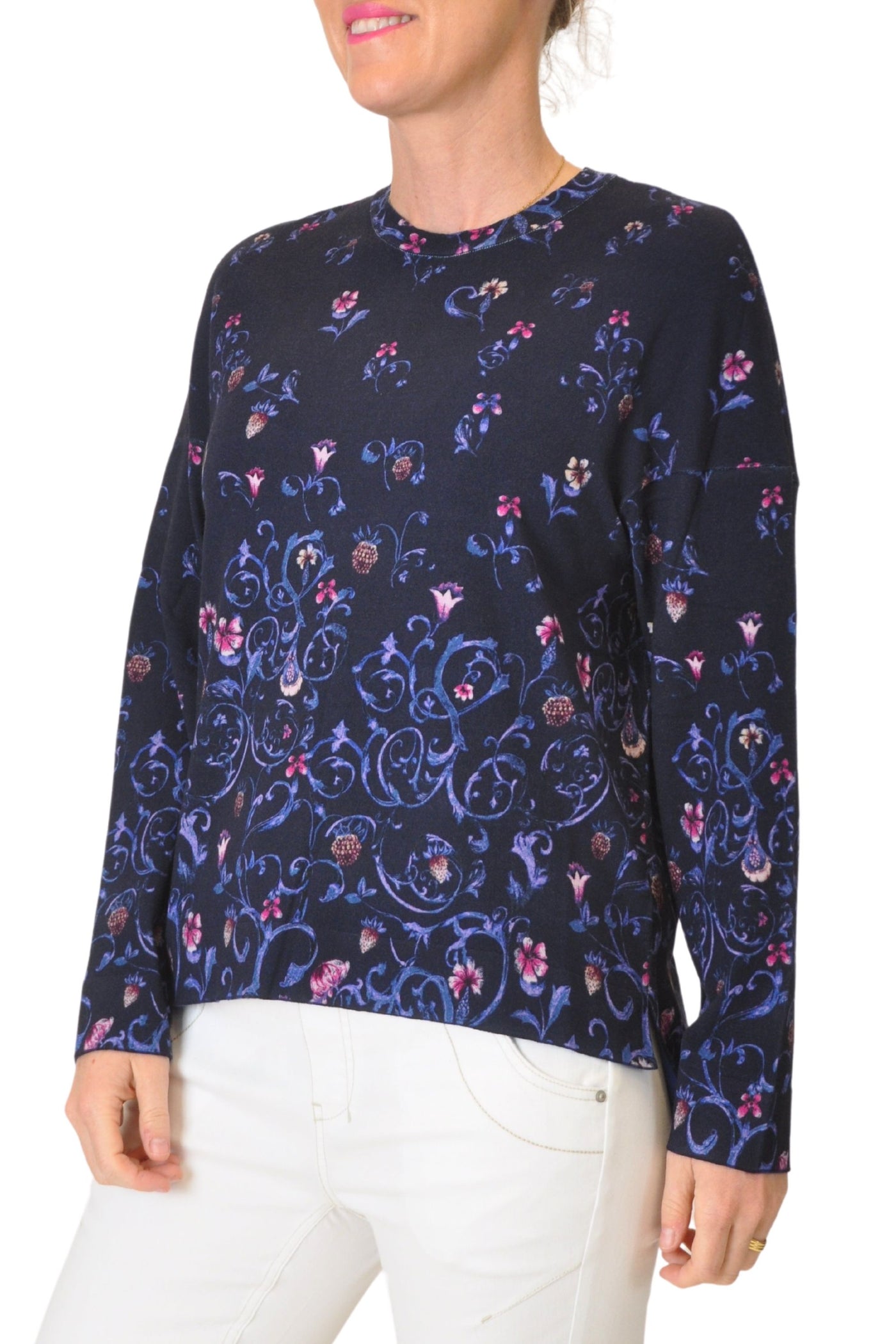 PRINTED PULLOVER - 242534